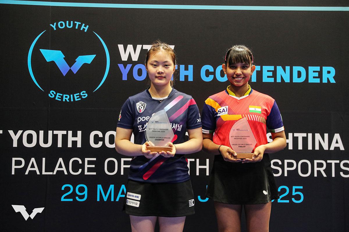 卓球 WTTユースコンテンダー プリシュティナ　女子の結果