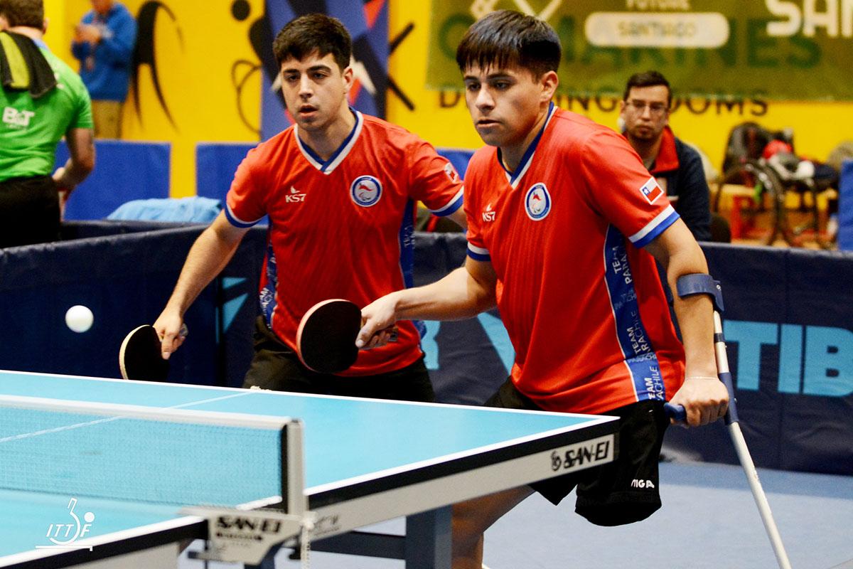 パラ卓球 ワールドパラフューチャー サンティアゴ　ダブルスの結果