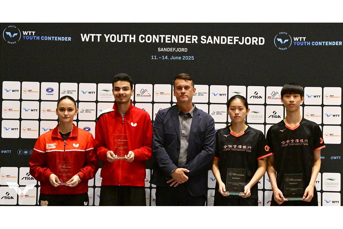 卓球 WTTユースコンテンダー サンネフヨル　混合ダブルスの結果