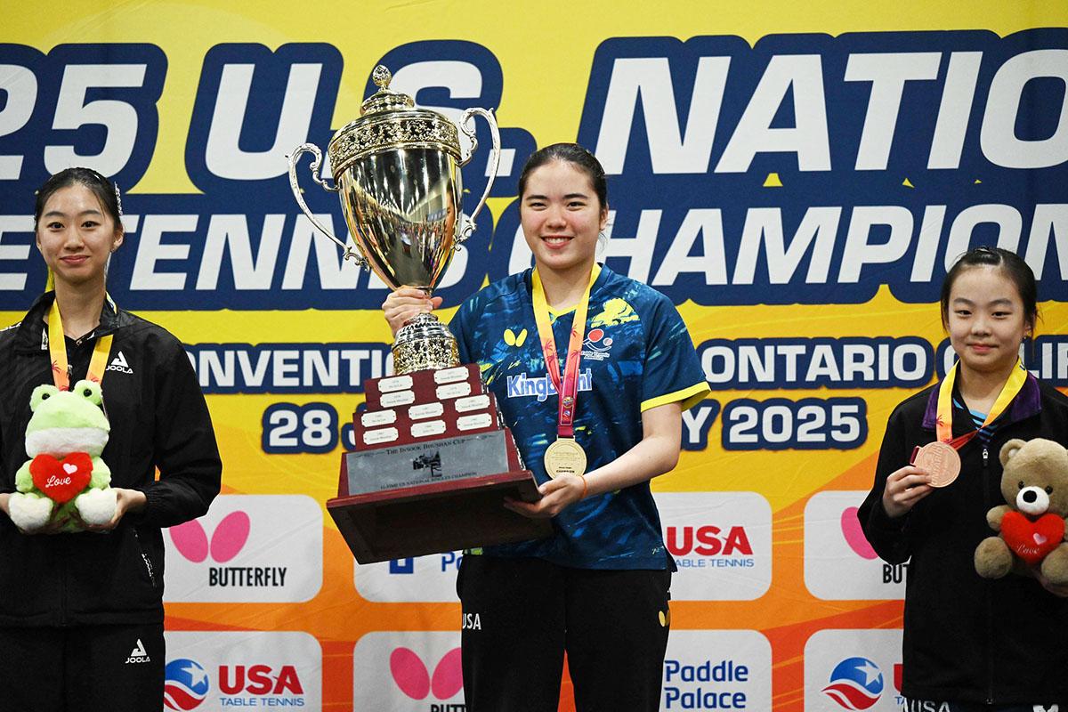 卓球 全米選手権大会2025　ジャアとモイランドが優勝