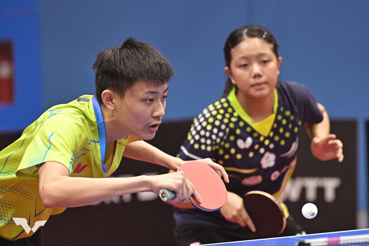 卓球 WTTユースコンテンダー アルマトイ　混合ダブルスの結果