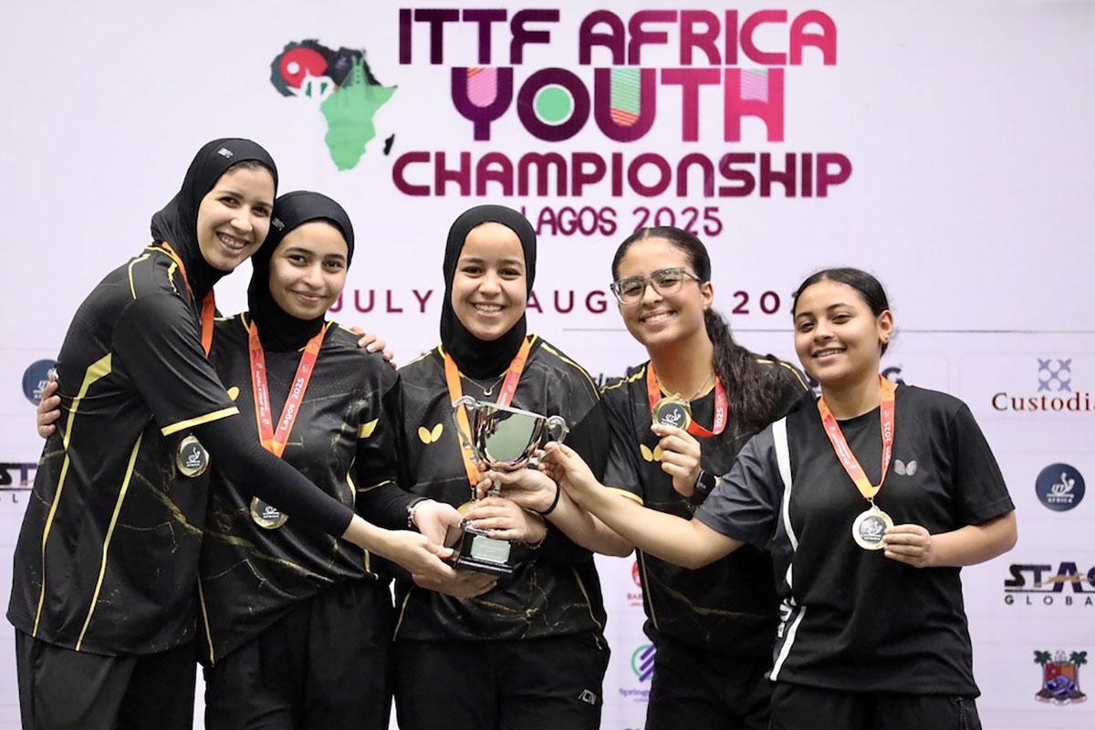 卓球 2025アフリカユース選手権大会　結果