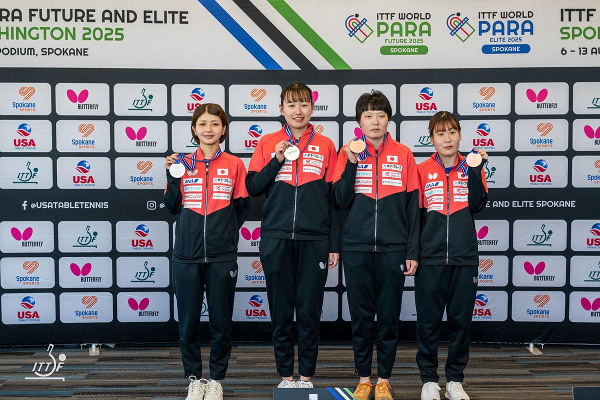 パラ卓球 ワールドパラエリート スポケーン　和田なつきが女子シングルス優勝