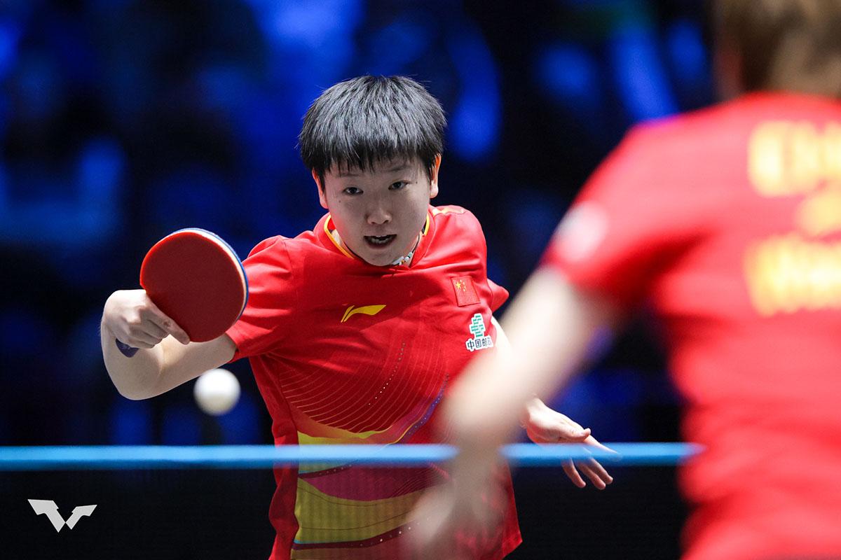 卓球 ヨーロッパ スマッシュ2025　女子シングルスは孫穎莎が優勝