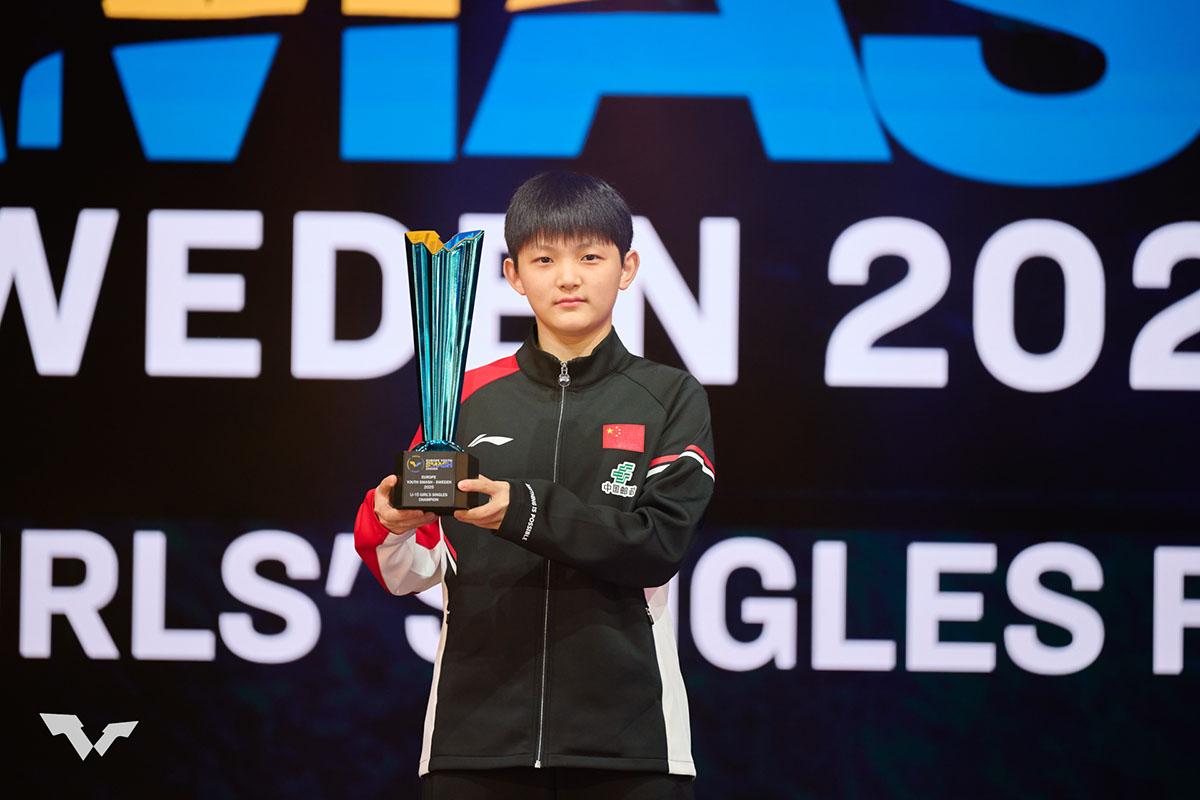 卓球 ヨーロッパ ユーススマッシュ2025　女子の結果