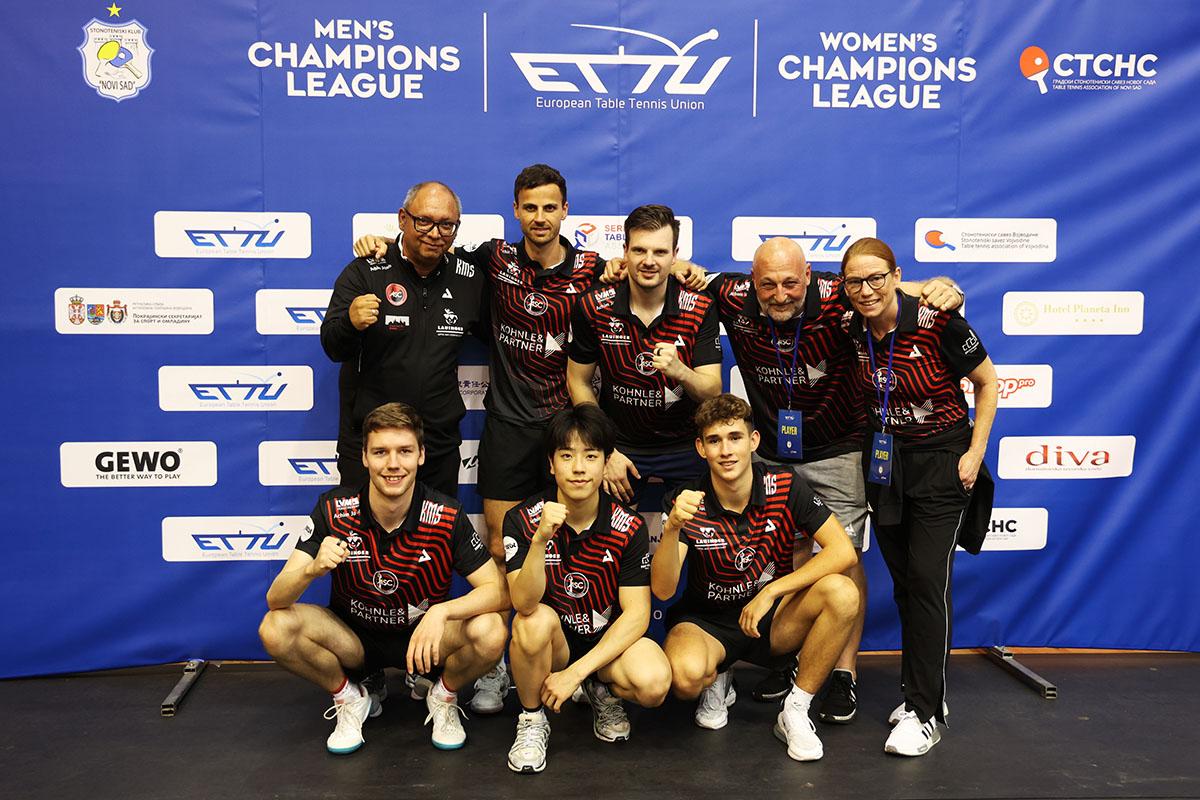 卓球 ヨーロッパチャンピオンズリーグ2025-2026　男子第1ステージの結果