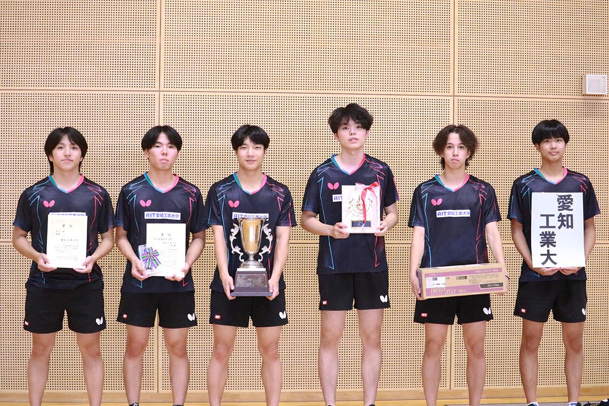 各地の大会結果　2025年度 東海学生卓球秋季リーグ戦