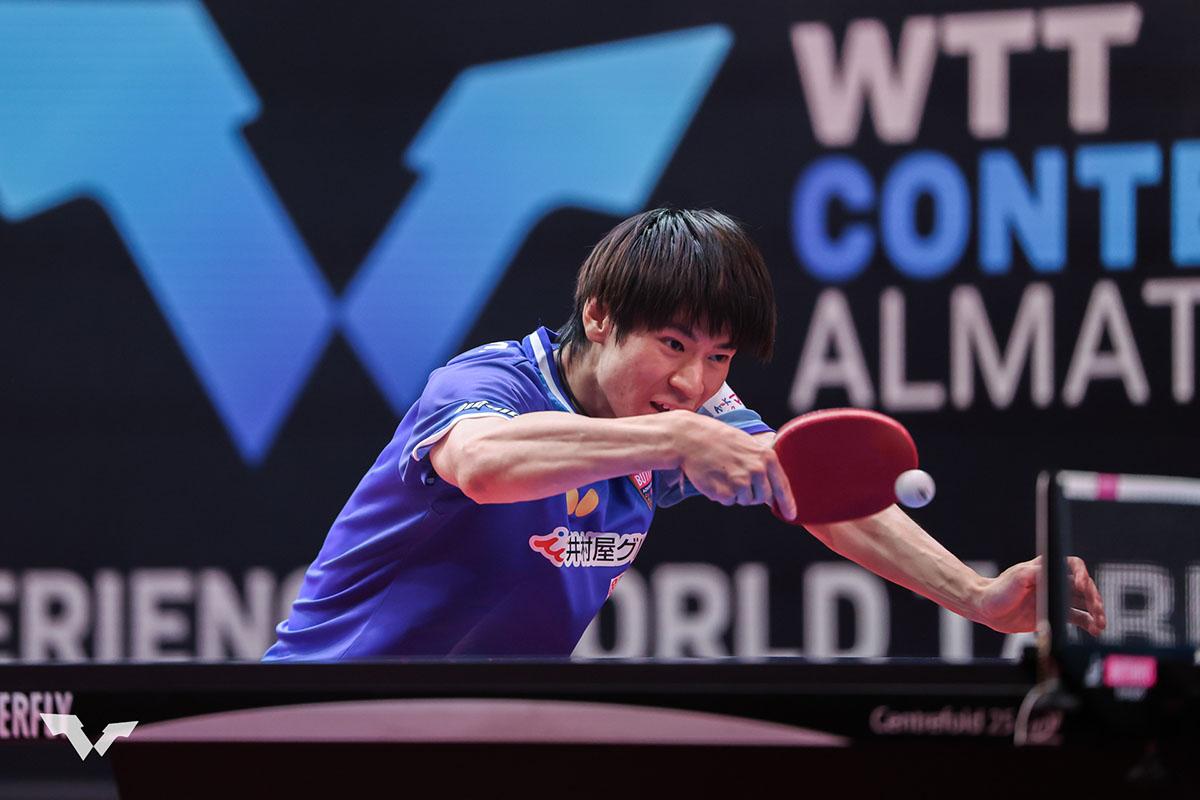 卓球 WTTコンテンダー アルマトイ　戸上隼輔と橋本帆乃香が優勝