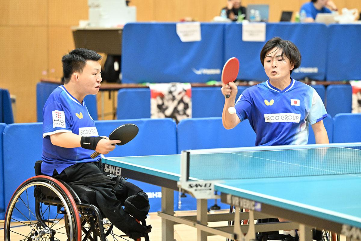 パラ卓球 ワールドパラフューチャー 東京　男子ダブルスの結果