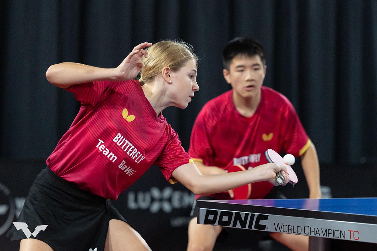 卓球 WTTユースコンテンダー ルクセンブルク　混合ダブルスの結果