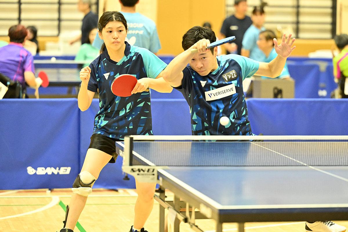 第17回全日本パラ卓球選手権大会　ダブルスの結果