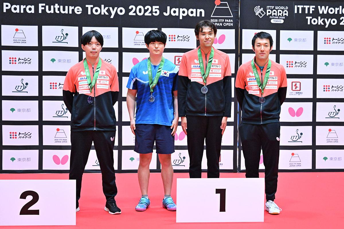 パラ卓球 ワールドパラフューチャー 東京　男子シングルスの結果（クラス11）