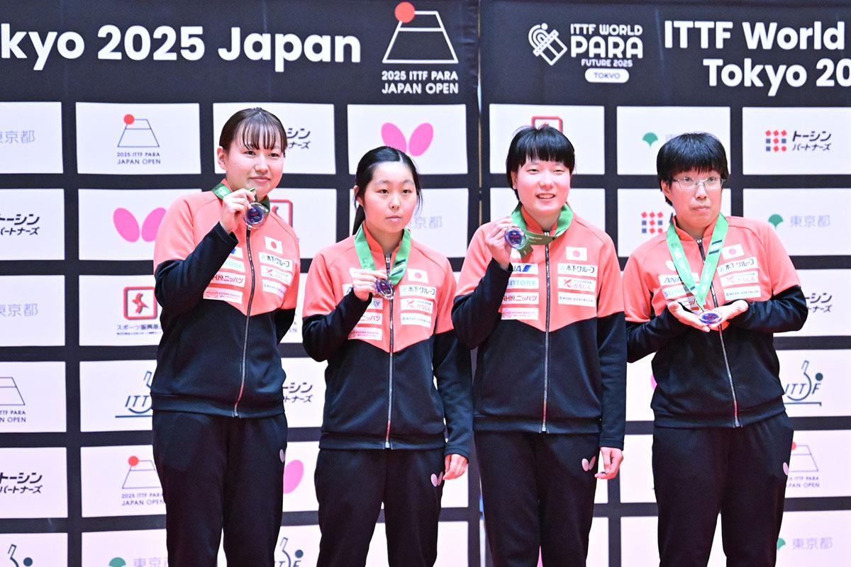 パラ卓球 ワールドパラフューチャー 東京　女子シングルスの結果（クラス11）