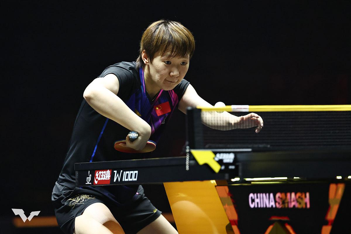 卓球 中国スマッシュ2025　女子シングルスは王曼昱が優勝