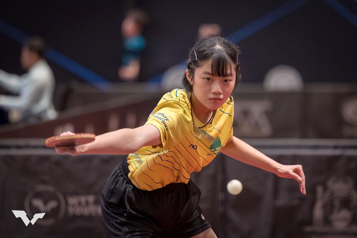 卓球 WTTユースコンテンダー パース　女子の結果