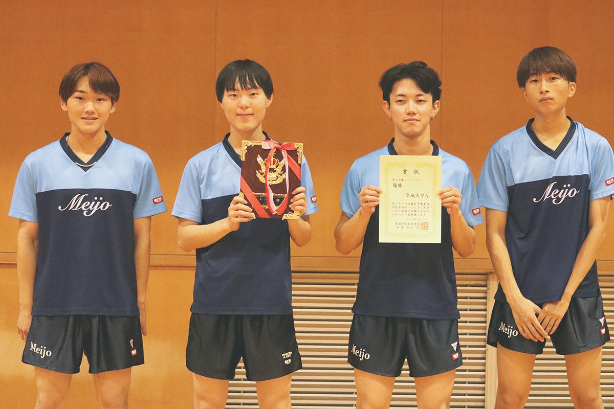 各地の大会結果　第31回後藤杯争奪東海学生卓球チャンピオン大会