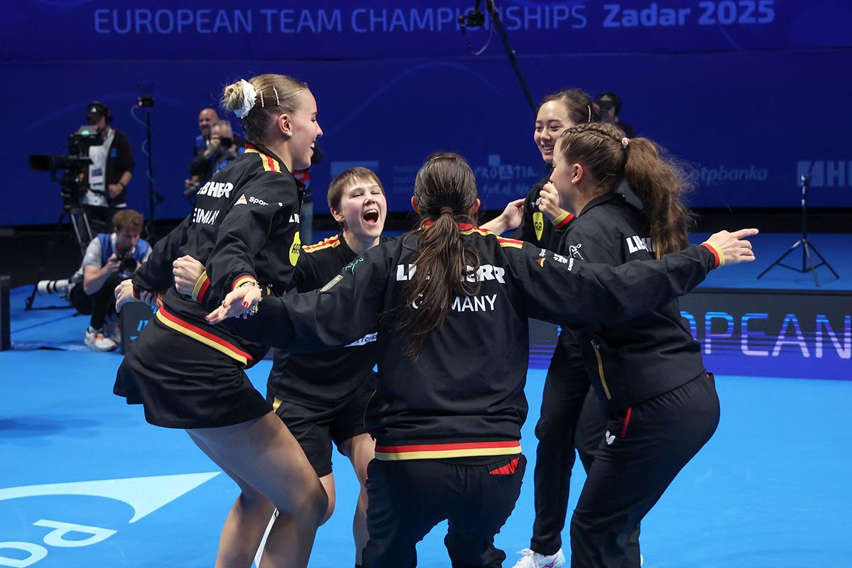 卓球 ヨーロッパ選手権大会（団体戦）　女子団体はドイツが3連覇