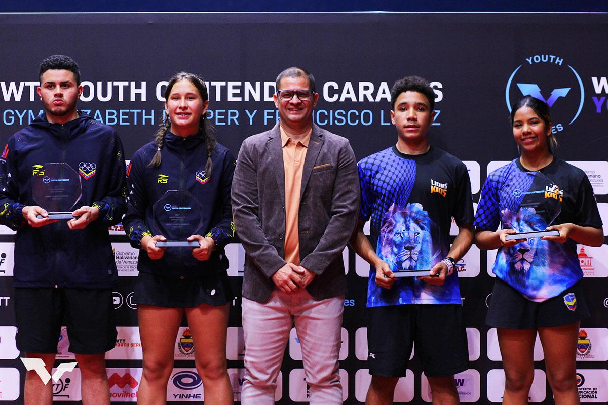 卓球 WTTユースコンテンダー カラカス2　混合ダブルスの結果