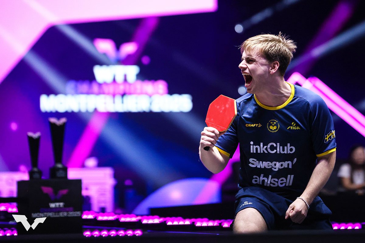 卓球 WTTチャンピオンズ モンペリエ　男子シングルスはモーレゴードが優勝