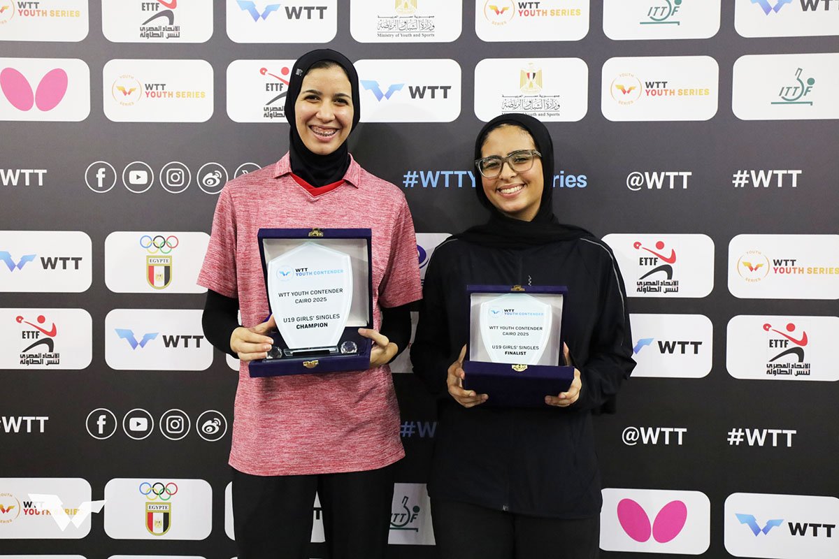 卓球 WTTユースコンテンダー カイロ　女子の結果