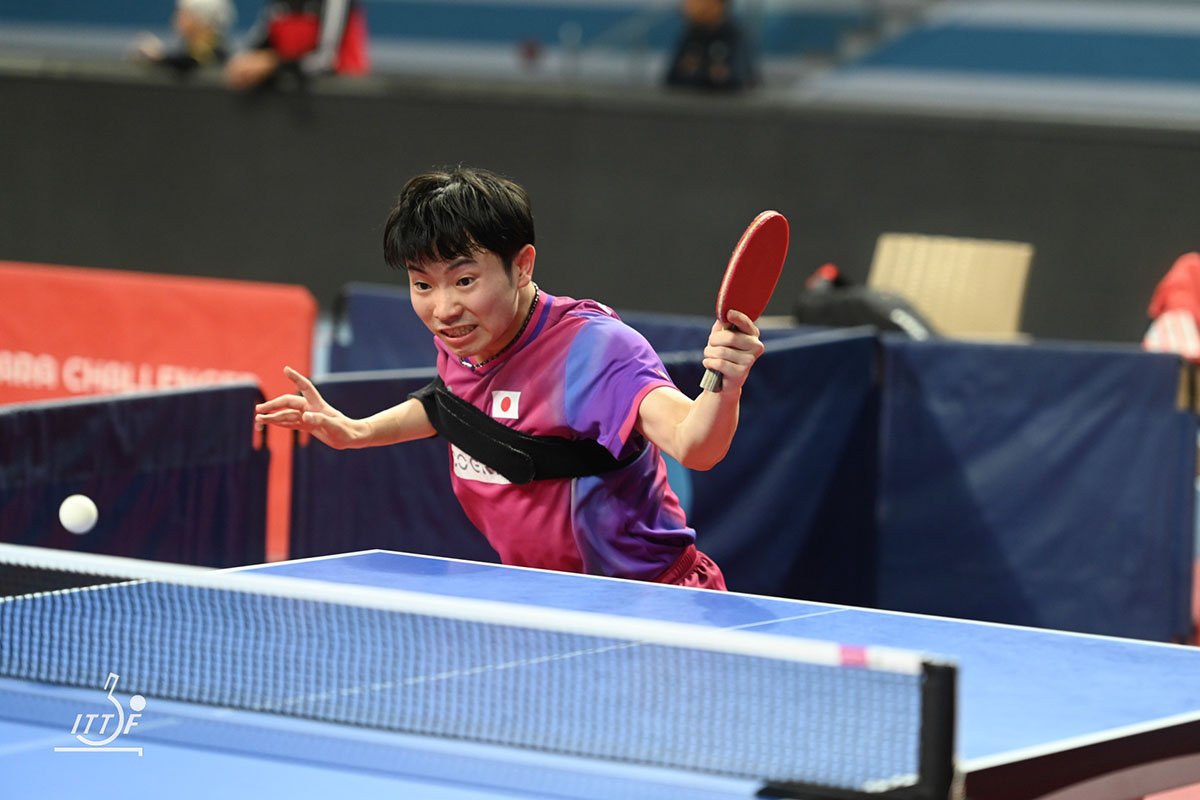 パラ卓球 ワールドパラチャレンジャー ギザ　舟山真弘が男子シングルス優勝