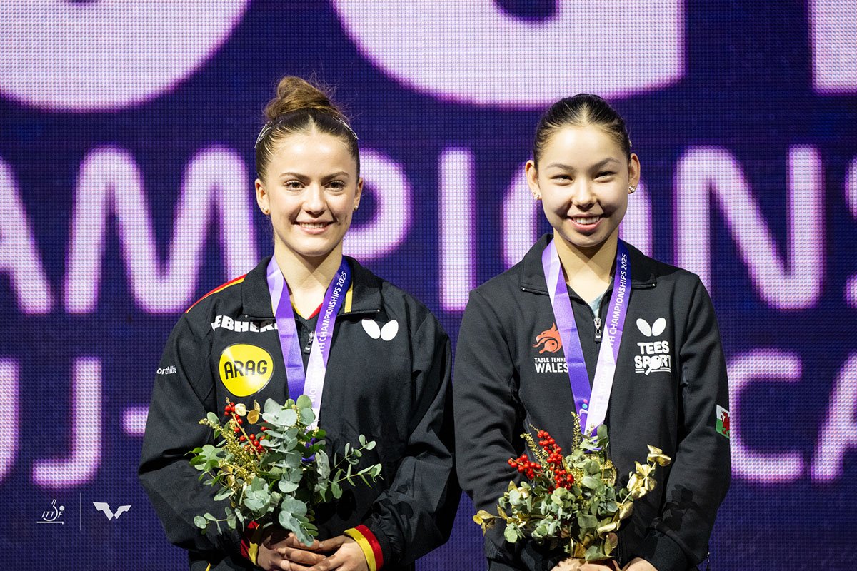 2025年世界ユース卓球選手権大会　U19女子ダブルスの結果