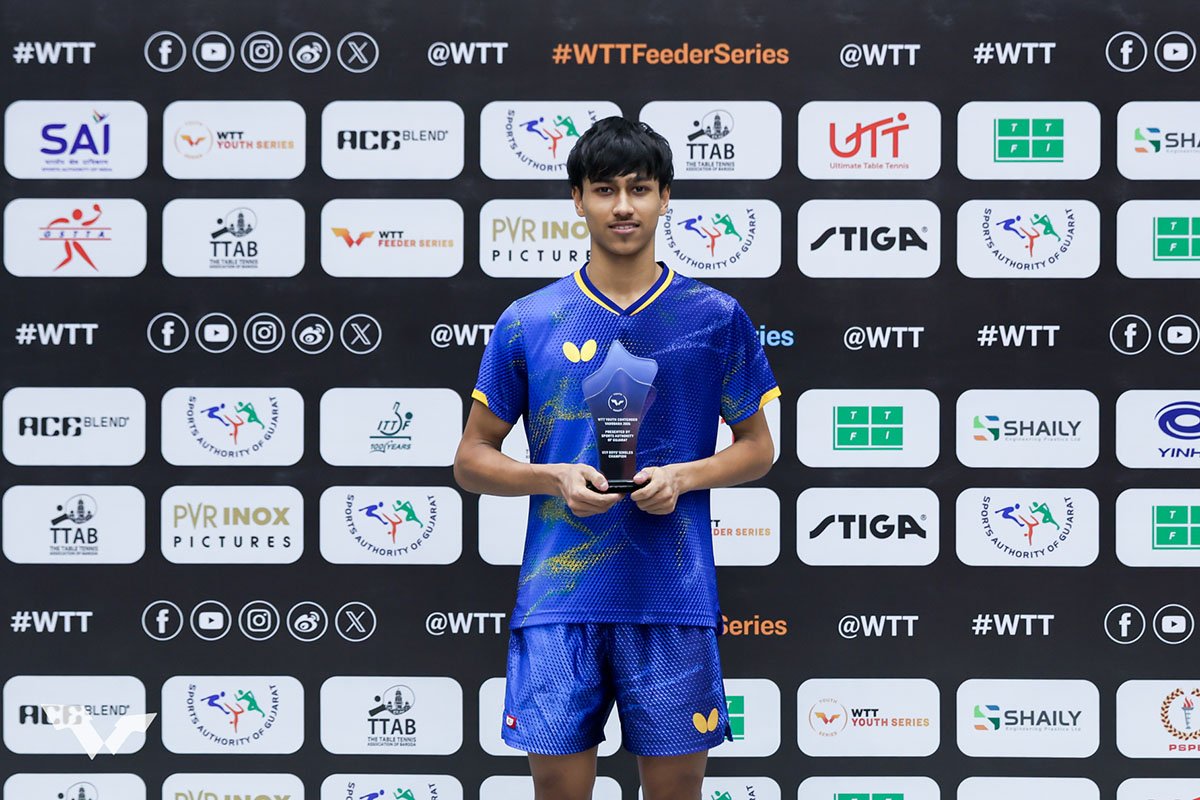 卓球 WTTユースコンテンダー ヴァドーダラー　男子の結果