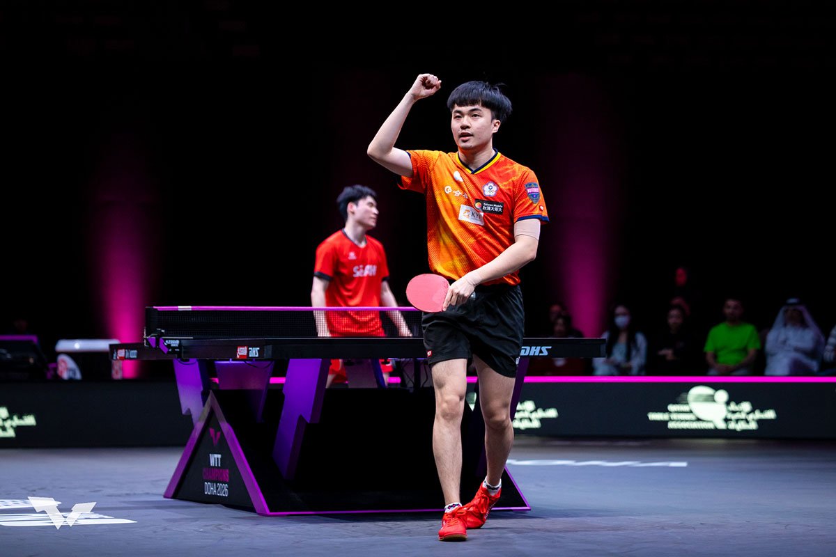 卓球 WTTチャンピオンズ ドーハ　男子シングルスは林昀儒が優勝
