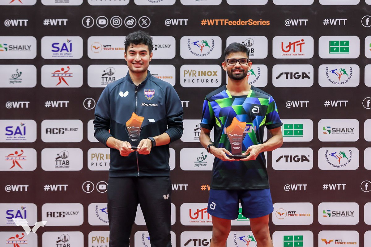 卓球 WTTフィーダー ヴァドーダラー　シャーと柳漢娜が優勝