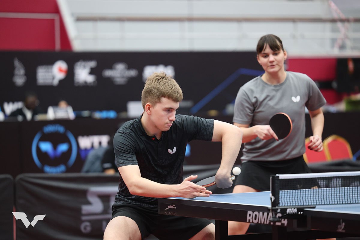 卓球 WTTユースコンテンダー マナーマ　混合ダブルスの結果