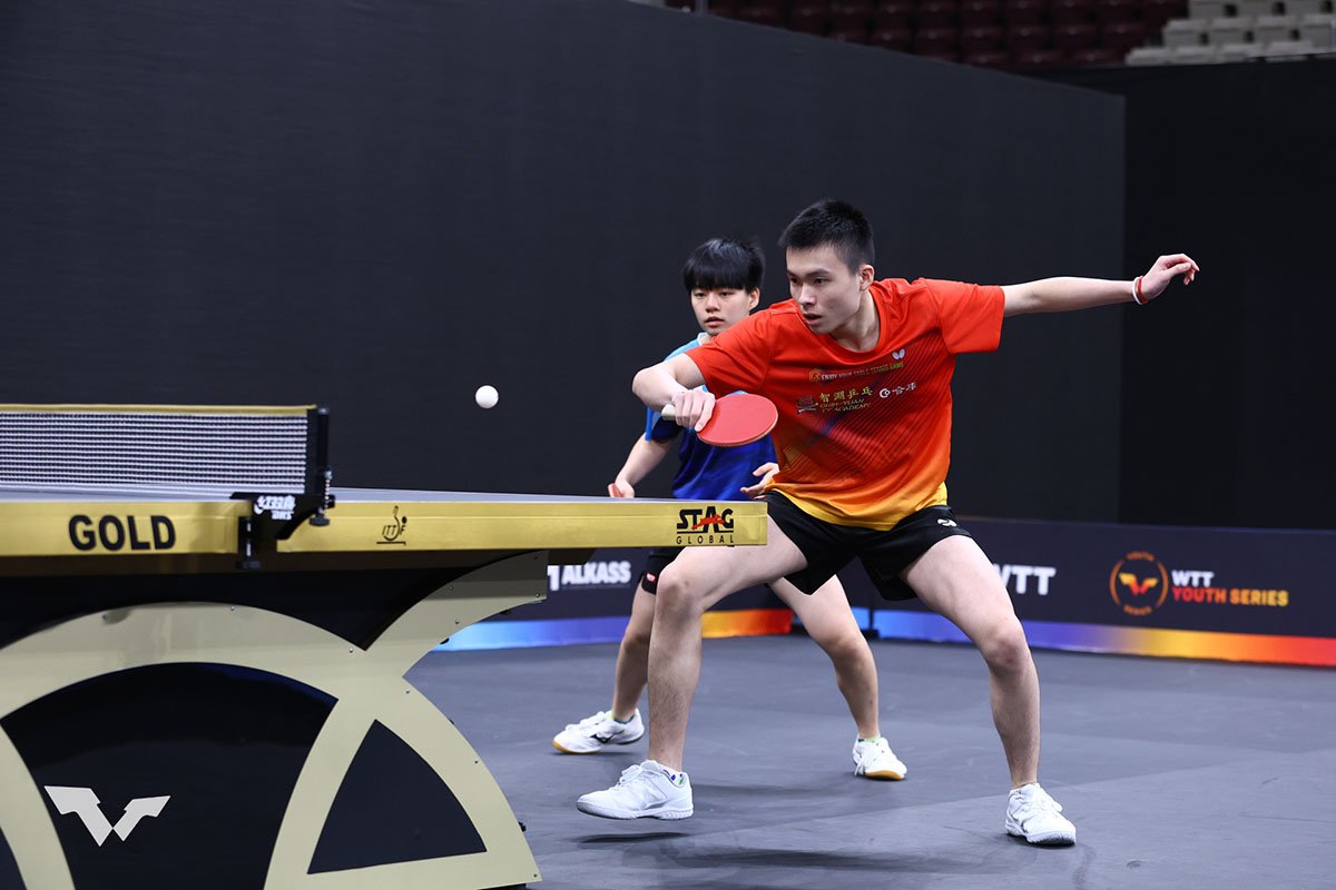 卓球 WTTユースコンテンダー ドーハ　混合ダブルスの結果