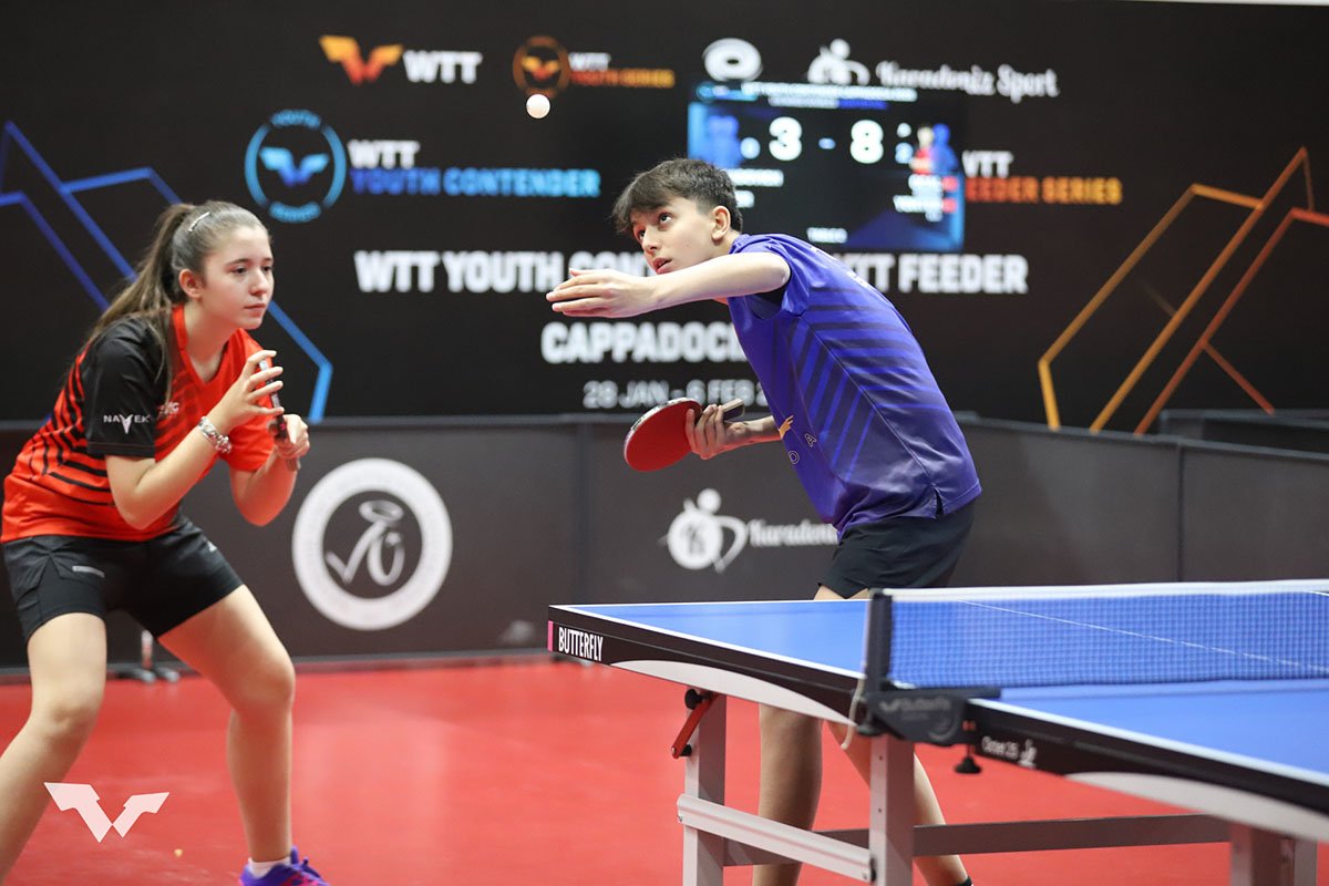 卓球 WTTユースコンテンダー カッパドキア　混合ダブルスの結果