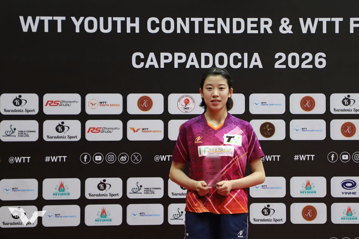 卓球 WTTフィーダー カッパドキア　アルテメンコと面手凛が優勝