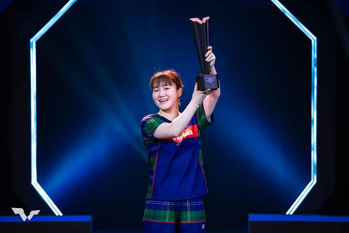 卓球 WTTチャンピオンズ ドーハ 女子シングルスは朱雨玲が優勝｜卓球