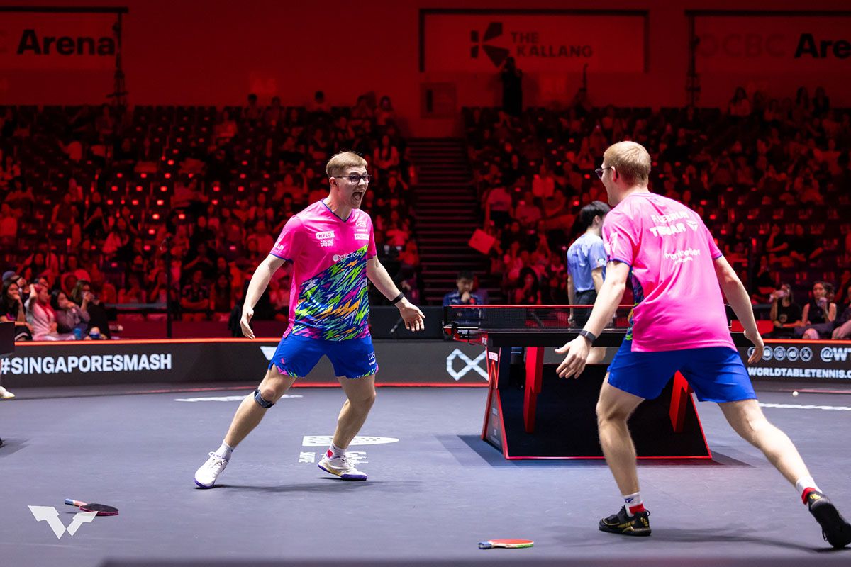 卓球 シンガポール スマッシュ2026　男子ダブルスはルブラン兄弟が優勝