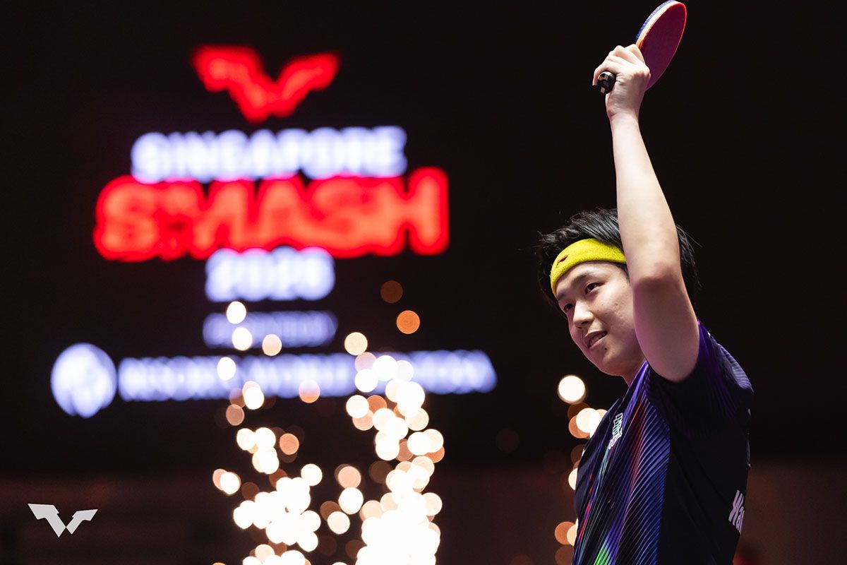 卓球 シンガポール スマッシュ2026　男子シングルスは王楚欽が優勝