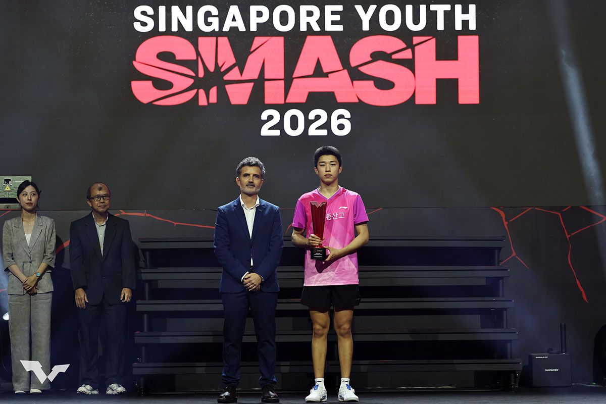 卓球 シンガポール ユーススマッシュ2026　男子の結果