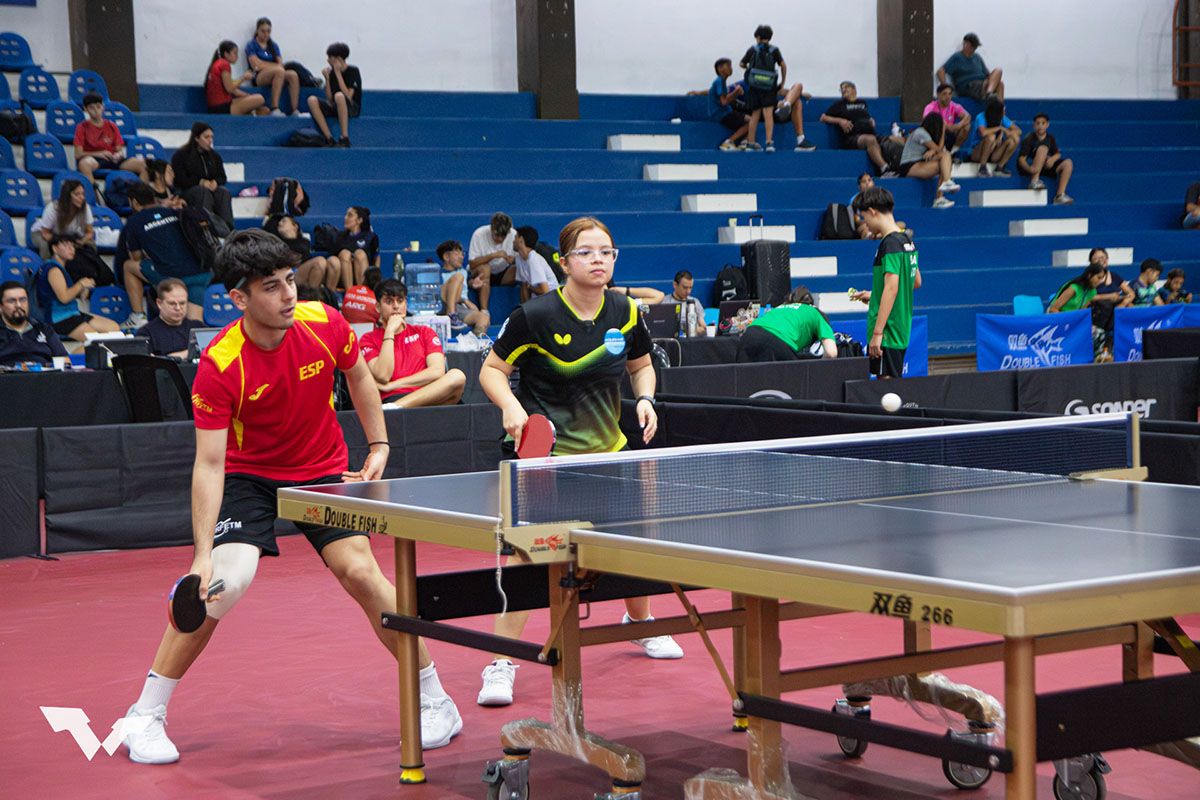 卓球 WTTユースコンテンダー ブエノスアイレス　混合ダブルスの結果