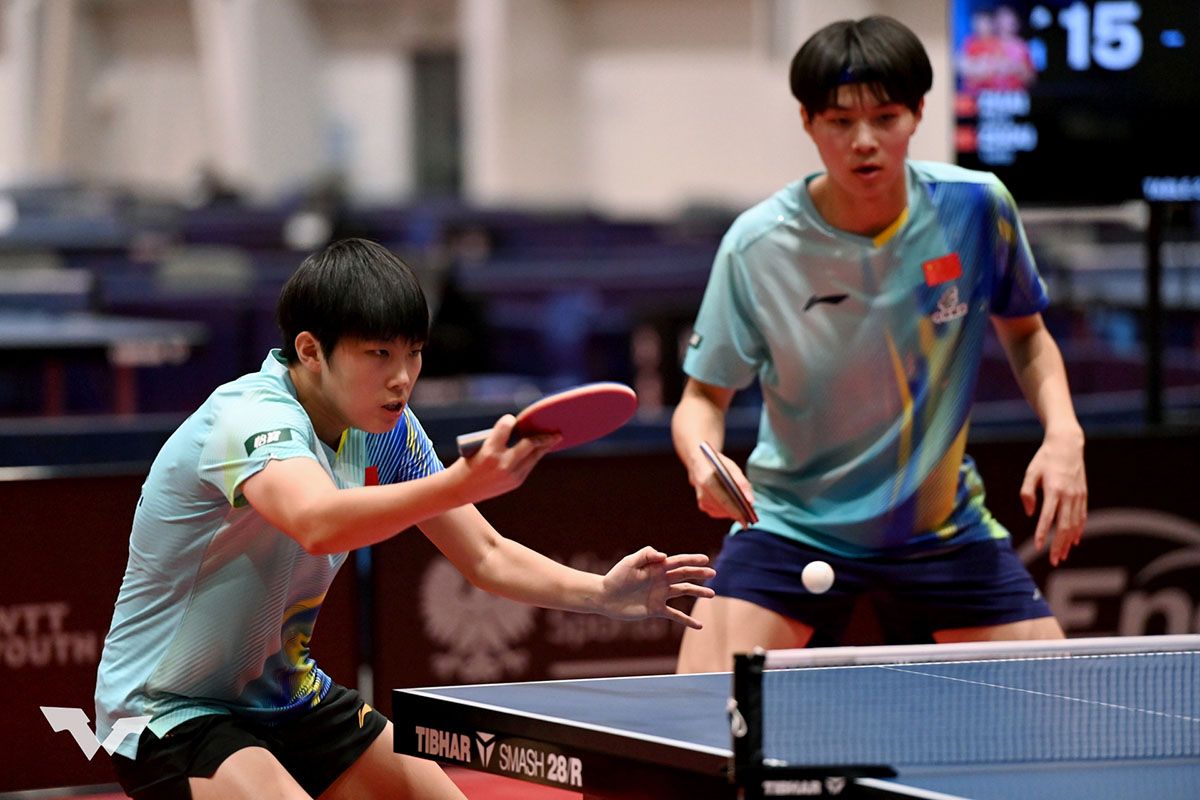 卓球 WTTユースコンテンダー ブワディスワボボ　混合ダブルスの結果