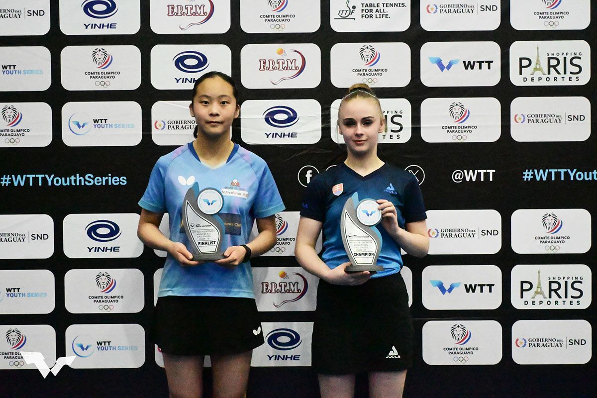 卓球 WTTユースコンテンダー アスンシオン　女子の結果