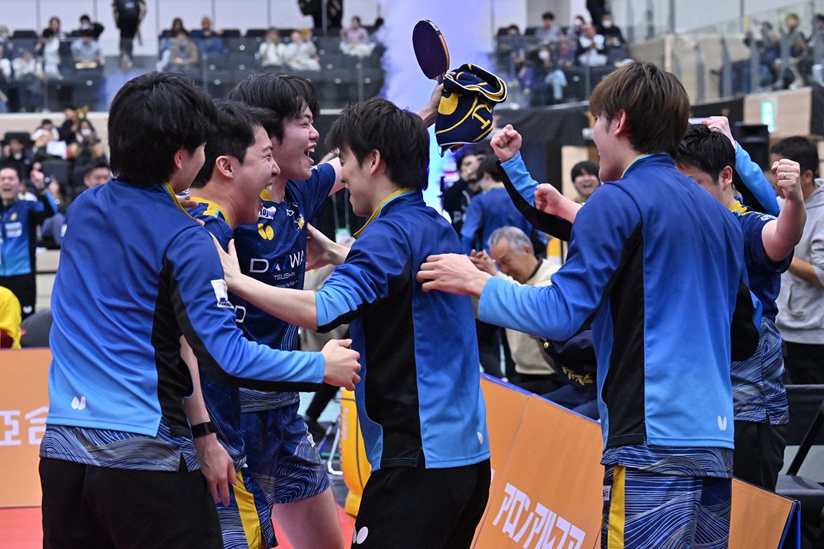 ノジマTリーグ2025-2026プレーオフ　男子セミファイナル金沢ポートがT.T彩たまを下してファイナルへ