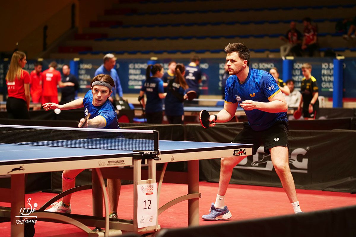 パラ卓球 ワールドパラチャレンジャー リニャーノ　ダブルスの結果