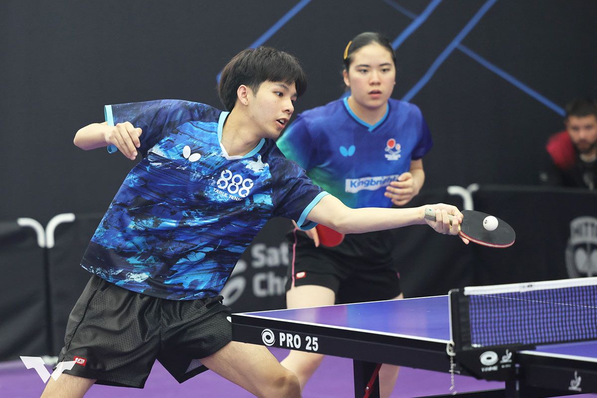 卓球 WTTユースコンテンダー ヒューストン　混合ダブルスの結果