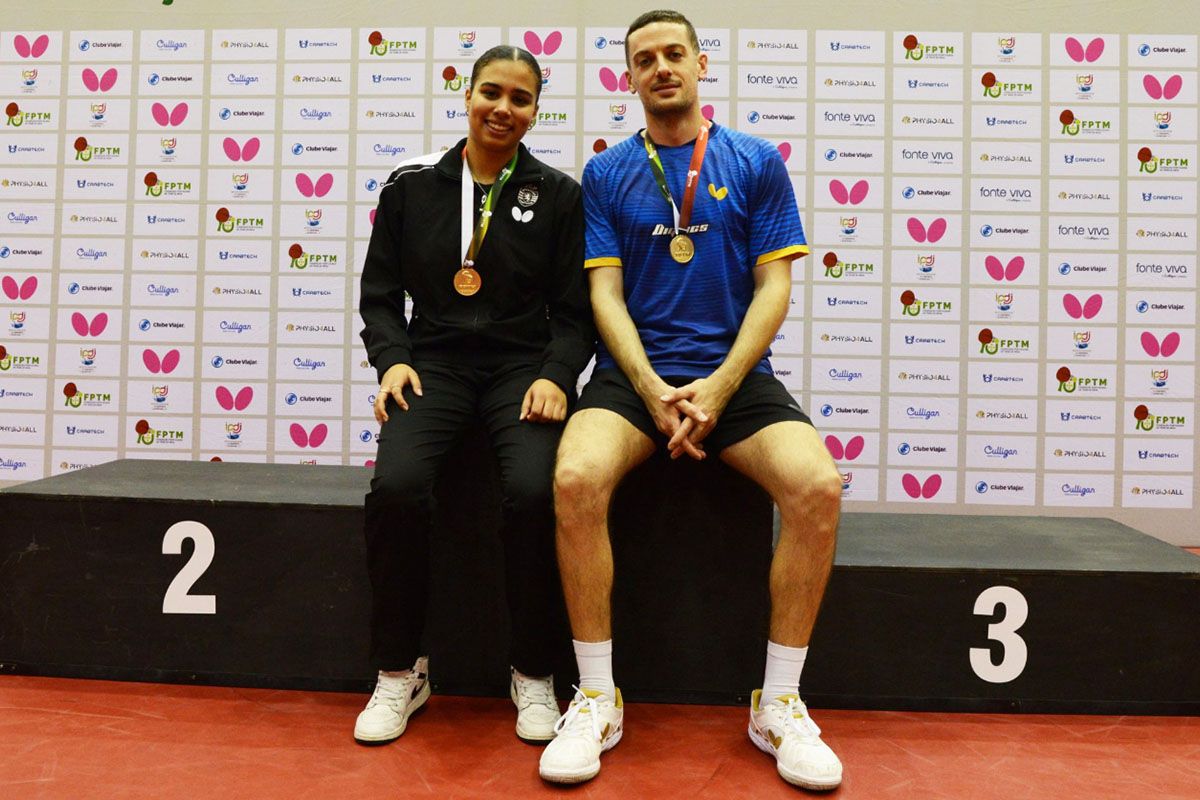 卓球 ポルトガル選手権大会　フレイタスとM.ピントが優勝