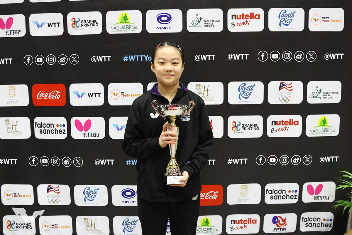 卓球 WTTユースコンテンダー ウマカオ　女子の結果