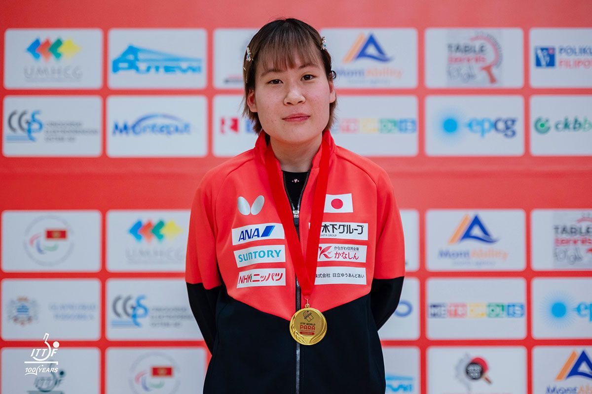 パラ卓球 ワールドパラチャレンジャー ポドゴリツァ　山口美也が女子シングルス優勝