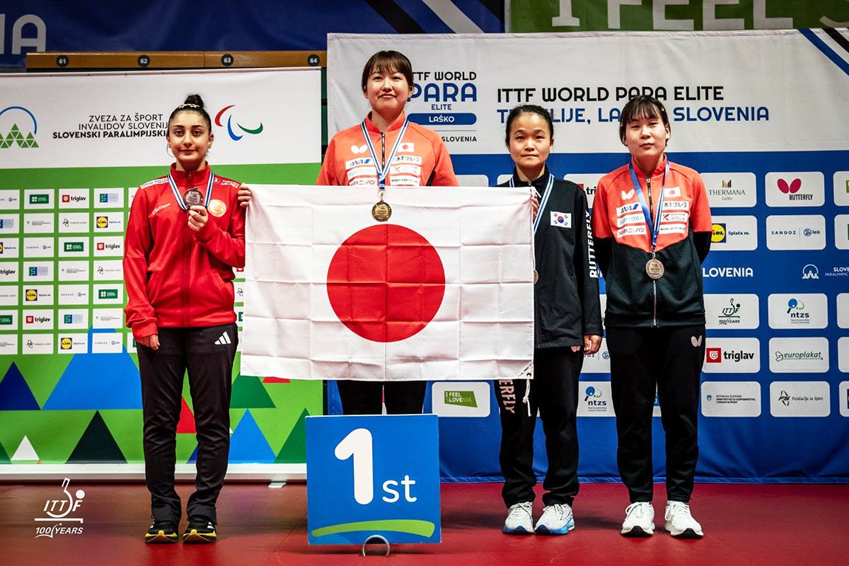 パラ卓球 ワールドパラエリート ラスコ　和田なつきが女子シングルス優勝