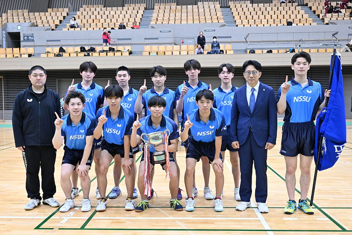 2026年春季関東学生卓球リーグ戦　男子2部は日本体育大が優勝