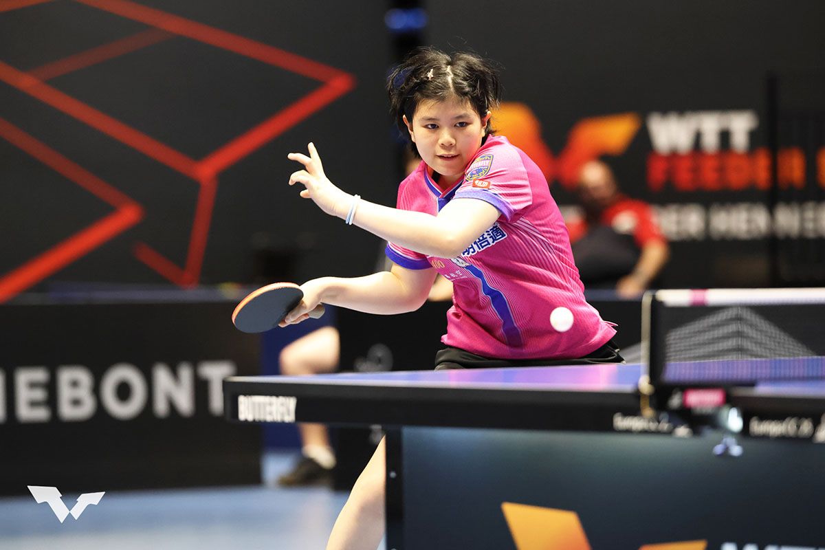 卓球 WTTフィーダー エンヌボン　馮翊新と葉伊恬が優勝