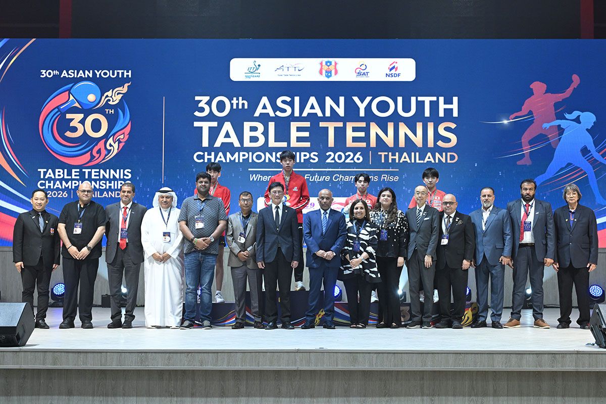 卓球 第30回アジアユース選手権大会　U19男子シングルスの結果